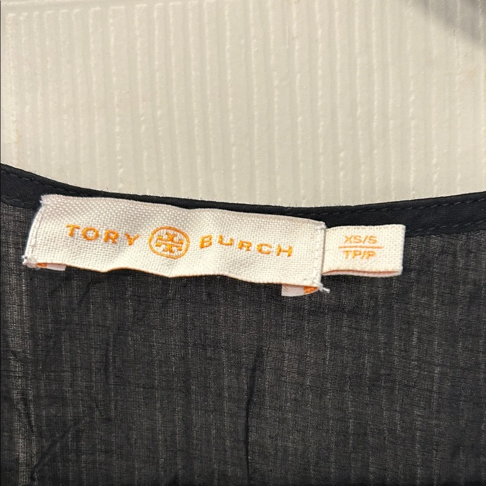 Tory Burch Black Tunic with White Detailing - Picture 2 of 8